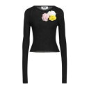 【送料無料】 エムエスジイエム レディース ニット&セーター アウター Sweaters Black