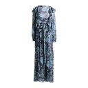 【送料無料】 アルベルタ フェレッティ レディース ワンピース トップス Maxi dresses Azure