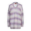 【送料無料】 ミッソーニ レディース ニット&セーター アウター Sweaters Purple