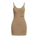 【送料無料】 ヒノミネイト レディース ワンピース トップス Mini dresses Green