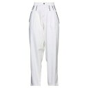 【送料無料】 ツインセット レディース デニムパンツ ボトムス Jeans White