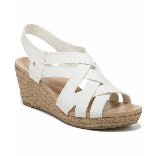 ドクター・ショール レディース サンダル シューズ Women's Everlasting Ankle Strap Sandals White Faux Leather