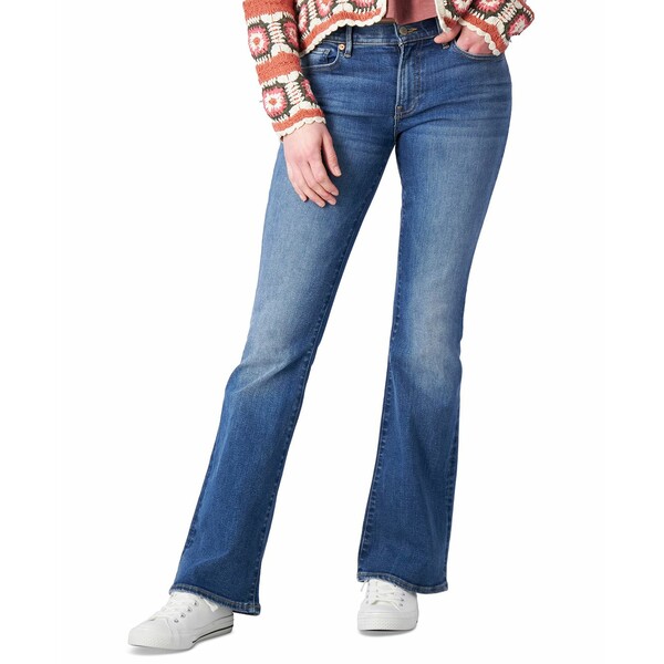 サムシング ジーンズ レディース ラッキーブランド レディース デニムパンツ ボトムス Women's Sweet Flare Stretch Flare-Leg Jeans Something Sweet