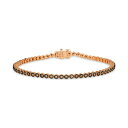 @ fB[X uXbgEoOEANbg ANZT[ Chocolatier&reg; Chocolate Diamond Tennis Bracelet (1-1/6 ct. t.w.) in 14k Gold (Also Available in Rose Gold) Rose Gold