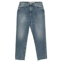 【送料無料】 プリーズ レディース デニムパンツ ボトムス Jeans Blue