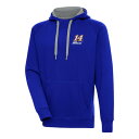 アンティグア メンズ パーカー・スウェットシャツ アウター Chase Briscoe Antigua Victory Pullover Hoodie Royal