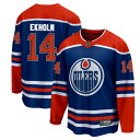ファナティクス メンズ ユニフォーム トップス Edmonton Oilers Fanatics Branded Home Breakaway Custom Jersey Royal