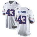 ナイキ メンズ ユニフォーム トップス Buffalo Bills Nike Alternate Custom Game Jersey White