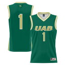 ゲームデイグレーツ メンズ ユニフォーム トップス #1 UAB Blazers GameDay Greats Lightweight Basketball Jersey Green