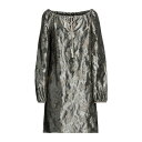 【送料無料】 マニラグレース レディース ワンピース トップス Mini dresses Grey