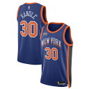 【送料無料】 ナイキ メンズ ユニフォーム トップス Julius Randle New York Knicks Nike Unisex 2023/24 Swingman Jersey Blue City Edition