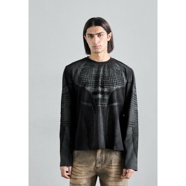 ミスビヘイブ メンズ Tシャツ トップス 'ACTIVE' LONGSLEEVE - Long sleeved top - black