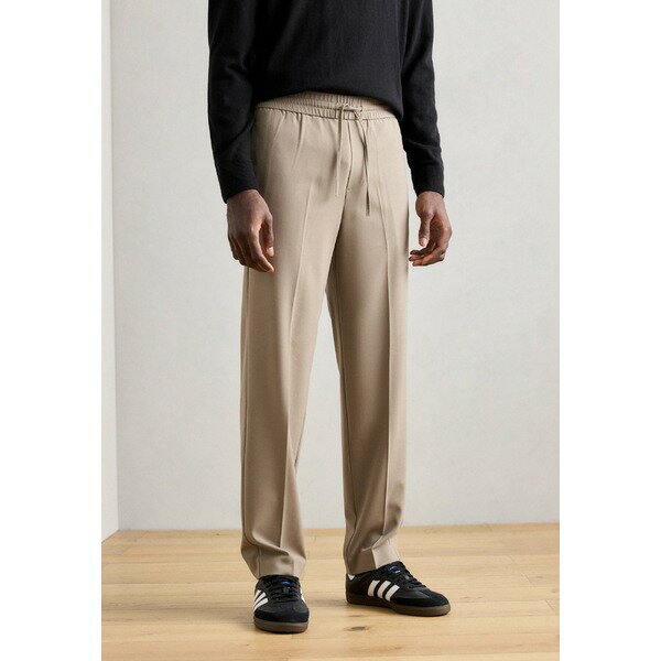 リンドーバーグ メンズ カジュアルパンツ ボトムス Trousers - stone