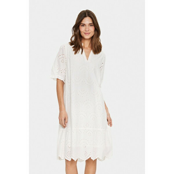 サントロペ レディース ワンピース トップス GELEKSA - Day dress - ice