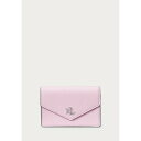 ラルフローレン レディース 財布 アクセサリー CROSSHATCH LEATHER SMALL FLAP CARD CASE - Wallet - hint ...
