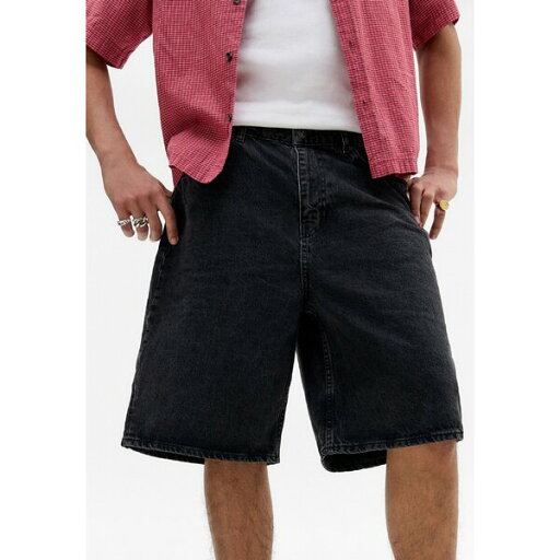 ビー ディ ジー アーバン アウトフィッターズ メンズ デニムパンツ ボトムス JACK - Denim shorts - black ビー ディ ジー アーバン アウトフィッターズ メンズ デニムパンツ ボトムス JACK - Denim shorts - black