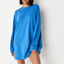 ミスガイデッド レディース ワンピース トップス Basic Crew Neck Sweater Dress