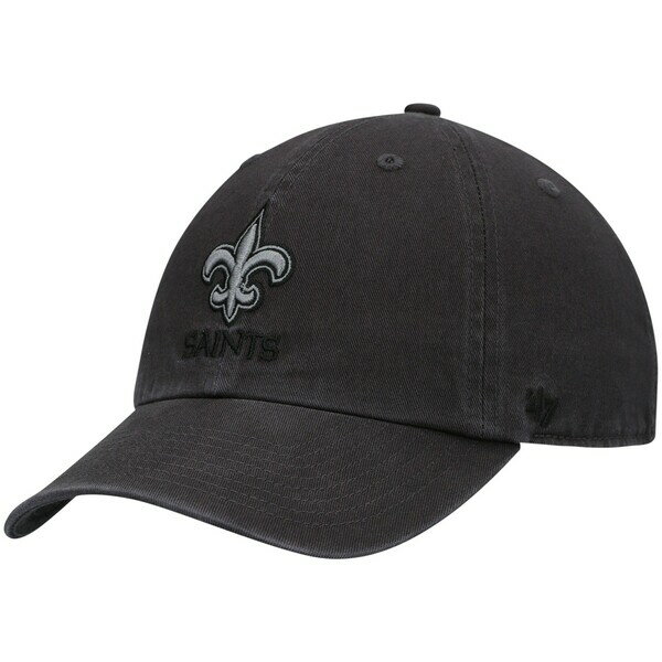 եƥ֥  ˹ ꡼ New Orleans Saints '47 Clean Up Tonal Adjustable Hat Charcoal