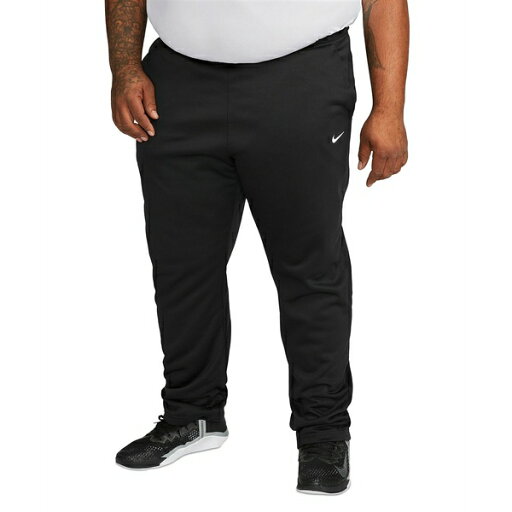 ナイキ メンズ カジュアルパンツ ボトムス Men's Relaxed-Fit Therma-FIT Open Hem Fitness Pants Black/white ナイキ メンズ カジュアルパンツ ボトムス Men's Relaxed-Fit Therma-FIT Open Hem Fitness Pants Black/white