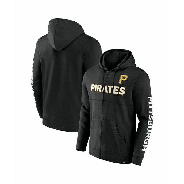 եʥƥ  ѡåȥ  Men's Black Pittsburgh Pirates Ace Hood...