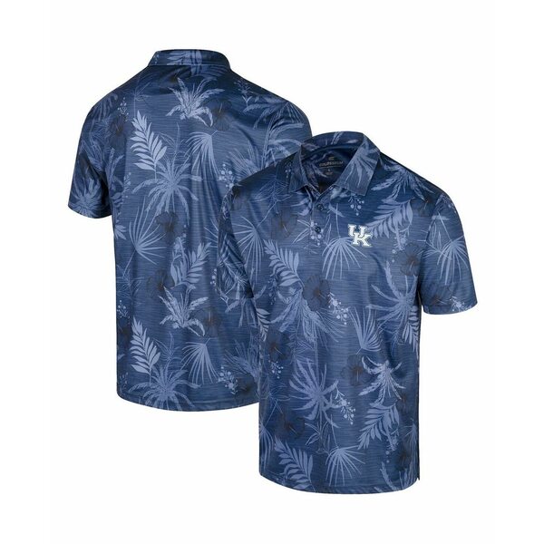    ȥåץ Men's Royal Kentucky Wildcats Palms Team Polo Shirt...
