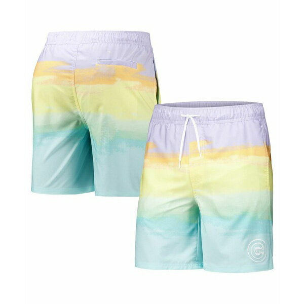 楽天astyカールバンクス メンズ カジュアルパンツ ボトムス Men's Chicago Cubs Perfect Game Volley Board Shorts Multi