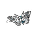 2028 レディース ヘアアクセサリー アクセサリー Women's Silver-Tone Montana Crystal Butterfly Barrett...