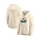 ファナティクス レディース パーカー・スウェットシャツ アウター Women's Oatmeal San Jose Sharks Carry the Puck ...