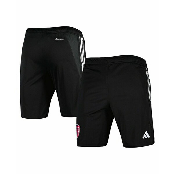 アディダス メンズ カジュアルパンツ ボトムス Men's Black St. Louis City SC 2023 On-Field AEROREADY Training Shorts Black