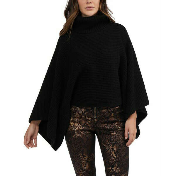 ベベ レディース ニット&セーター アウター Women's Oversized Mock Neck Sweater Black