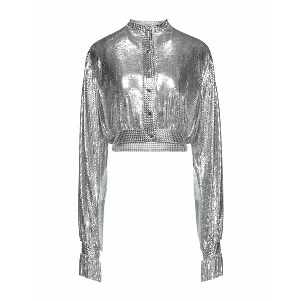 パコ・ラバンヌ PACO RABANNE レディース シャツ トップス Shirts Silver