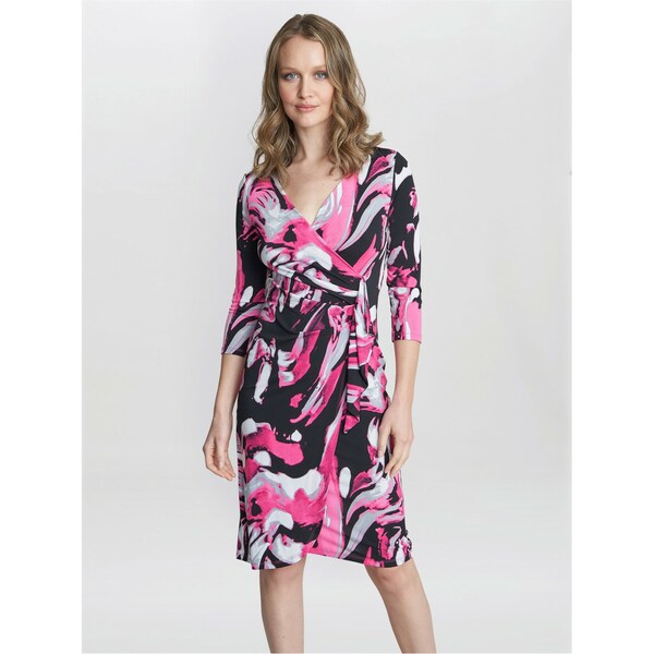 ʥХå ǥ ԡ ȥåץ Anabelle Printed Jersey Ruffle Dress