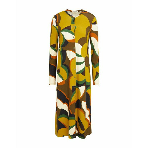 【送料無料】 シユ レディース ワンピース トップス Midi dresses Military green