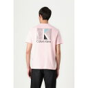 カルバンクライン メンズ サンダル シューズ UNISEX - Print T-shirt - rose shadow