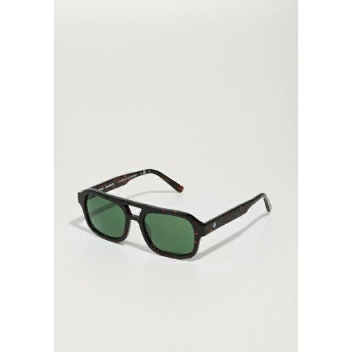 サムス サムス レディース サングラス&アイウェア アクセサリー SALOYD SUNGLASSES UNISEX - Sunglasses - tortoise green サムス サムス レディース サングラス&アイウェア アクセサリー SALOYD SUNGLASSES UNISEX - Sunglasses - tortoise green