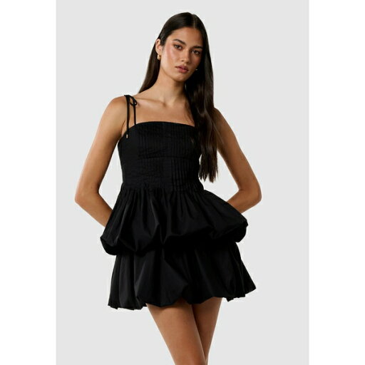 フォーエバー ニュー レディース ワンピース トップス MERLIAH - Cocktail dress / Party dress - black フォーエバー ニュー レディース ワンピース トップス MERLIAH - Cocktail dress / Party dress - black