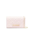 ラブ モスキーノ レディース ショルダーバッグ バッグ Quilted Crossbody Powder