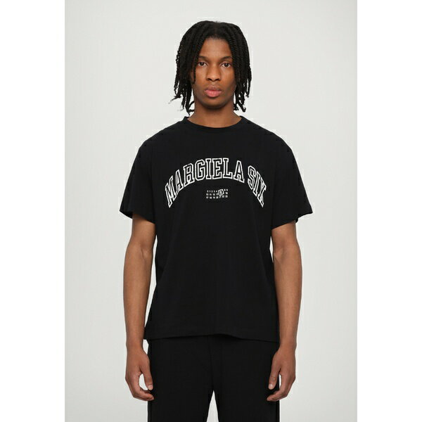 ޥ륿ޥ른   塼 Print T-shirt - black