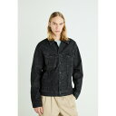 リー メンズ サンダル シューズ RIDER JACKET - Denim jacket - smokey