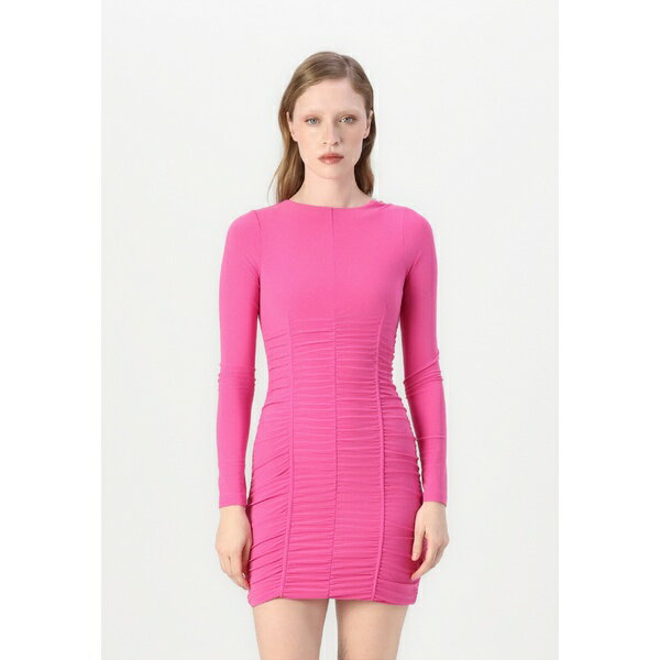 パトリツィア ペペ レディース ワンピース トップス DRESS - Jersey dress - fuxia