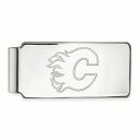 SA[g Y z ANZT[ Calgary Flames Money Clip Silver