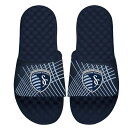 アイスライド メンズ サンダル シューズ Sporting Kansas City ISlide Lines Slide Sandals Navy