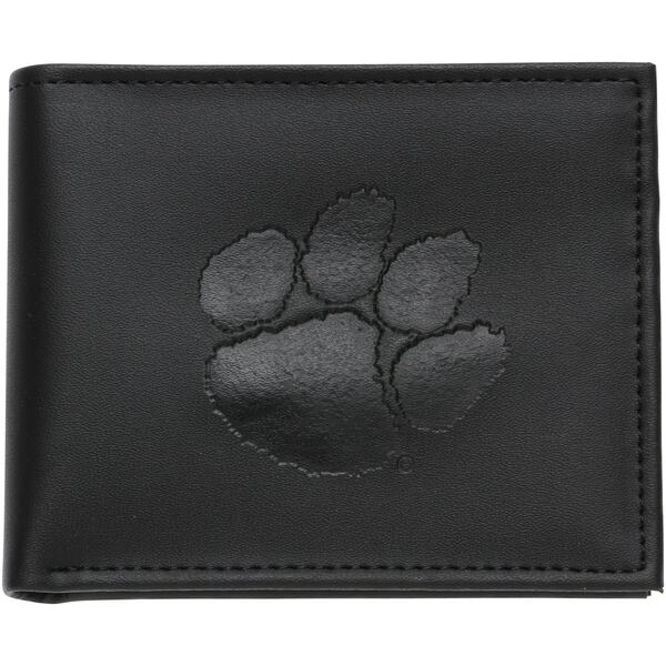 エバーグローンエンタープライズ メンズ 財布 アクセサリー Clemson Tigers Hybrid BiFold Wallet Black