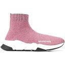 Balenciaga バレンシアガ レディース スニーカー 【Balenciaga Speed Lurex Knit Metallic Pink (Women'...