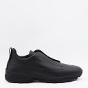 ゼニア メンズ スニーカー シューズ Black Leather Monte Sneakers Black