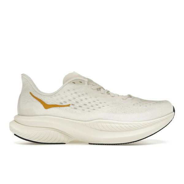 Hoka One One ホカオネオネ メンズ スニーカー 【Hoka One One Mach 6 Alabaster Oat Milk】 サイズ US_9.5(27.5cm) Alabaster/Oat Milk(4)