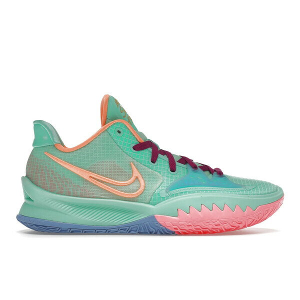 Nike ナイキ メンズ スニーカー 【Nike Kyrie 4 Low Keep Sue Fresh】 サイズ US_10.5(28.5cm) Green Glow/Peach-Blue