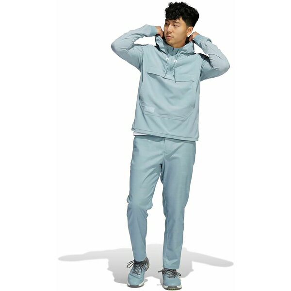 アディダス メンズ ジャケット＆ブルゾン アウター adidas Men's Adicross 1/4 Zip Anorak Golf Pullover Magic Grey