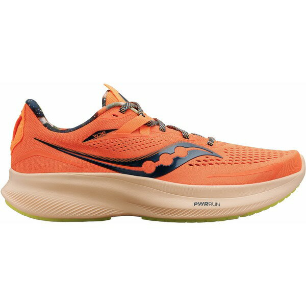 サッカニー メンズ ランニング スポーツ Saucony Men's Ride 15 Running Shoes Orange