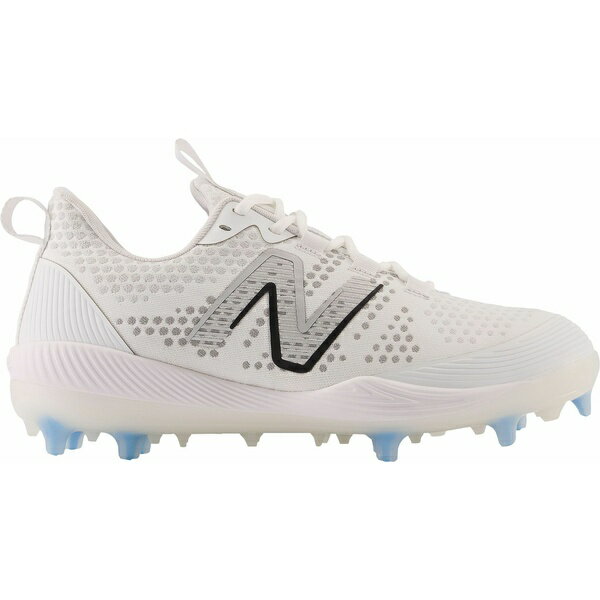 ニューバランス メンズ 野球 スポーツ New Balance Men's FuelCell Comp V3 TPU Baseball Cleats White